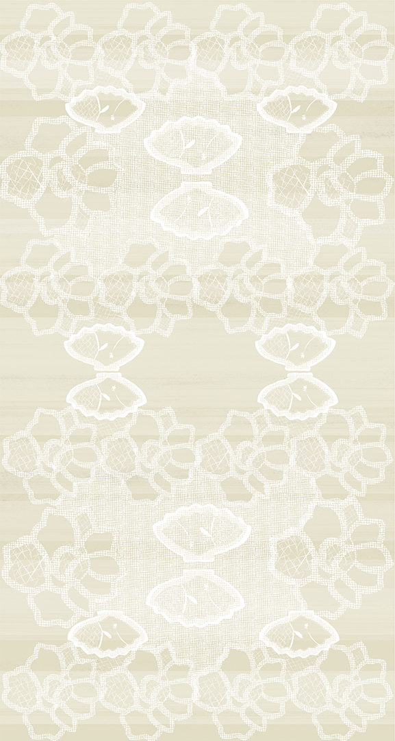 Sicilian Lace Sample — Niki Wadlington Fine Wallcoverings
